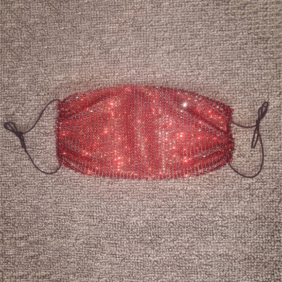 Purple Rhinestone  Bling Mask.(Mask Cover) - Picture 15 of 16